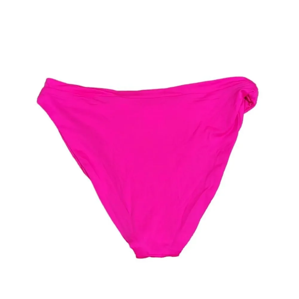 Becca by Rebecca Virtue Women's Pink Bikini Bottoms Size XL NWT